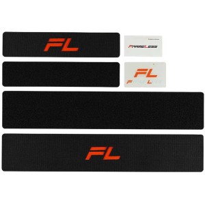 Frameless Portatarga 1 pz: Supporto targa senza cornice con fissaggio a velcro.