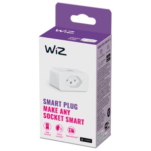 WiZ Smart Plug Indoor nella confezione originale. Controllo smart per ogni presa.
