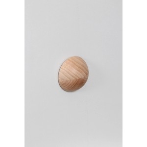 Embout en hêtre pour main courante en bois de 40 mm, accessoire de main courante pour une finition élégante.