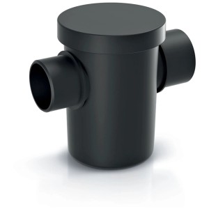 Set filtro esterno Waterform, 9 pezzi, per serbatoi di raccolta acqua piovana. Filtro nero con raccordi per tubo.