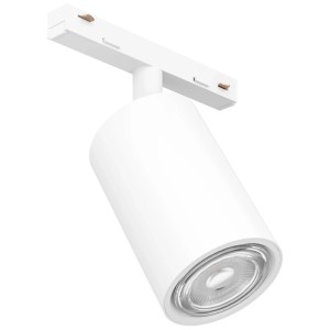 Spot blanc Eglo EasyTrack GU10 pour système de rails. Spot unique, ampoule non incluse.