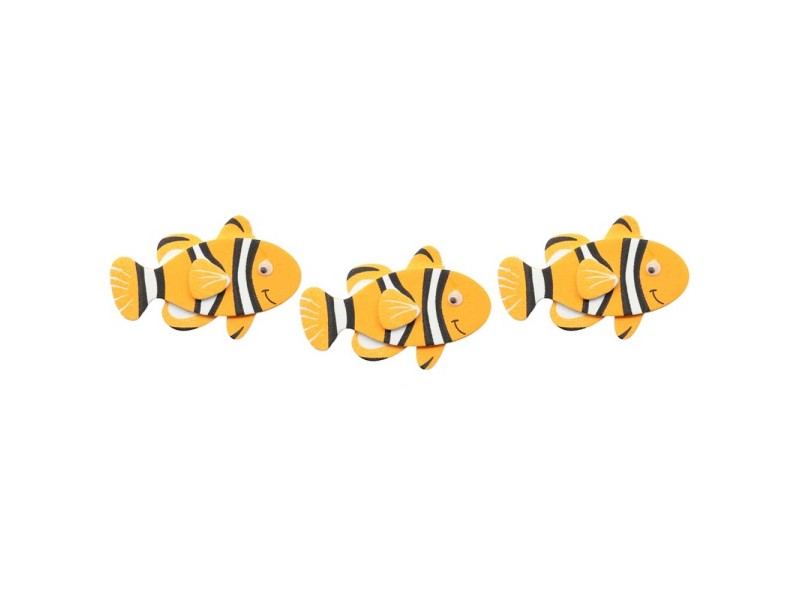Moosgummisticker Fische selbstklebend 12 Stk. kaufen bei OBI