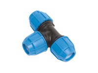 T-Stück aus Kunststoff für PE Rohre 25 mm (1