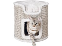 Trixie Kratzbaum Cat Tower Ria 37 cm Lichtgrau/ Natur