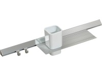 Pelipal Spiegel-Funktionsleiste Quickset 357 Alufarben 50 cm