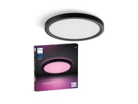 Philips Hue LED-Panel Tento White & Color Ambiance Schwarz Ø 29,1 cm / 25 W