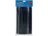 Easyklick Kennzeichenhalter-Set ABS Schwarz 30 x 16 / 30 x 8 cm
