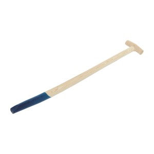 Manche de bêche en T LUX Comfort, 85 cm, en bois FSC®, manche de remplacement pour bêches.