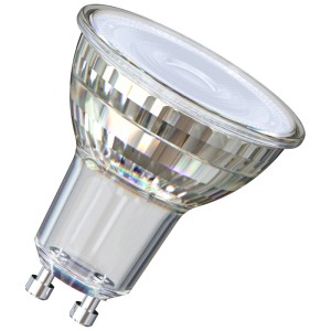Osram LED riflettore PAR16 vetro GU10, 4000K, 3.1W. Lampada LED con attacco GU10.