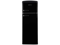SPC Kühlschrank KS3666-2 Retro Schwarz freistehend 206 l