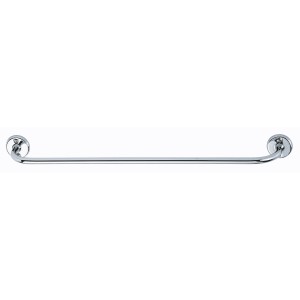 Porte-serviettes Diaqua chromé, 61 cm, pour salle de bain.