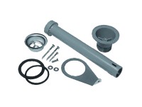 Diaqua® Ablaufventil komplett zu Pluto Grau