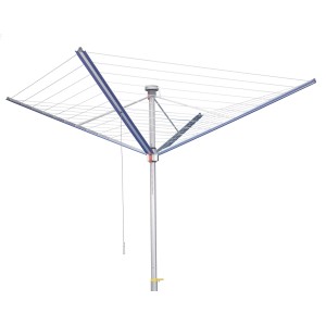 Stewi Stendibiancheria Lady 50 m Blu: Asciugatrice da esterno per giardino o balcone con 50 m di filo.