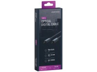 Clicktronic® Câble opto avec connecteur Toslink Noir Longueur 1 m