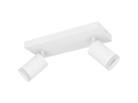 Eglo LED-Balken Melitello-Z Alu Stahl Weiss (HxBxT) 8 x 10,5 x 25 cm / 2-tlg.