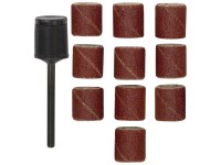 Proxxon Schleifzylinder mit 10 Schleifbändern Korn 120 / 13 x 14 mm