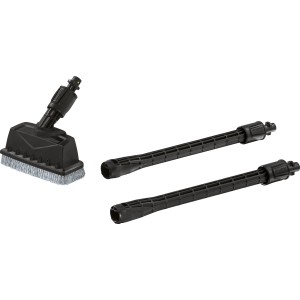 Brosse électrique Kärcher PS 20 avec deux lances d'extension pour nettoyeurs haute pression sans fil KHB.