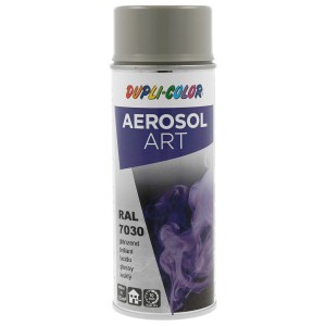 Vernice spray Dupli-Color Aerosol-Art RAL 7030 Grigio pietra lucido, bomboletta da 400ml.