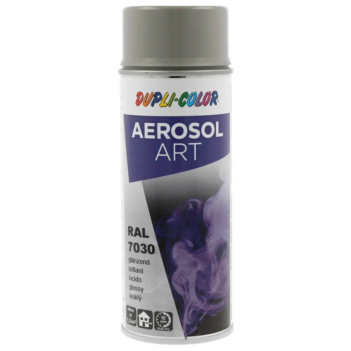 SMALTO SPRAY COLORS MOTIP RAL 7035 GRIGIO CHIARO 400 ml 2 - 4 m² CON 1 l