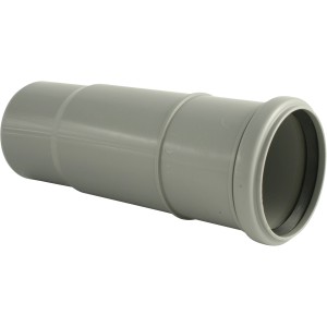 Manchon long HT Marley DN 40 gris pour raccorder les tuyaux HT.