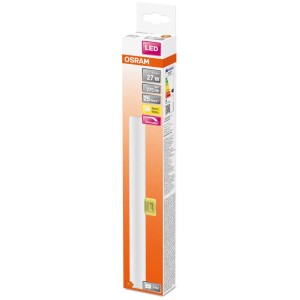 Confezione di una lampada LED tubolare Osram LEDinestra S14D dimmerabile, 3.1W, lunghezza 30cm.