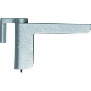 Abus Türschliesser 2603, silberfarben, aufsteckbar, für Türen bis 20 kg.