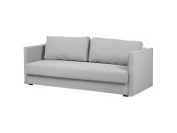 Schlafsofa Eksjo 3-Sitzer Hellgrau