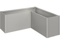 Biohort Pflanzbeet Belvedere Midi Gr. L150 Quarzgrau-Metallic