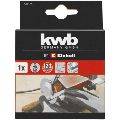 KWB Disco abrasivo G120 Ø 75 x 20 x 10 mm