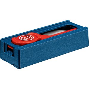 Jeu de lames de rechange Bosch Professional (10 pièces) dans distributeur bleu avec curseur rouge.