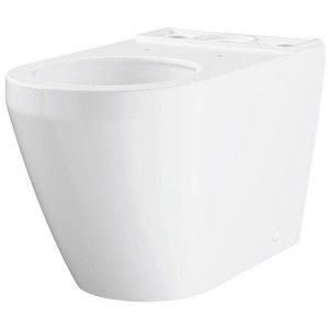 Grohe Euro Ceramic WC au sol, sans bride, blanc, dos au mur