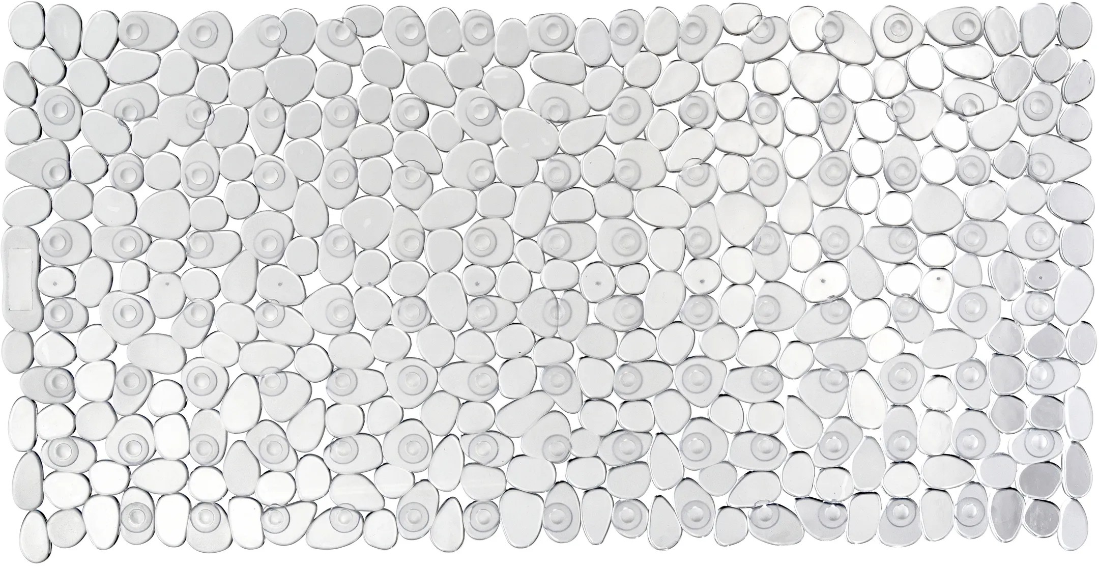 Tappeto Tappetino Pvc Ovale Antiscivolo Vasca Bagno Doccia 69 X 36Cm