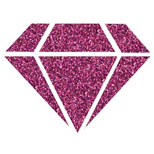 Funkelnder Diamant in Rosa-Aubergine: Aladine Diamond Farbe für Malprojekte und Dekorationen.