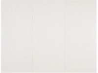 Grosfillex Kunststoffpaneel 8 mm Compact Weiss Matt 120 x 37,5 cm