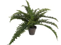Mica Decorations Kunstpflanze Boston-Farn Grün Topf Ø 45 cm / Höhe 35 cm