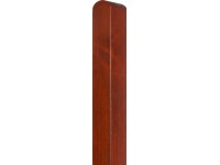 Andrewex Zaunpfosten glatt Teak (HxBxT) 95 x 9 x 9 cm