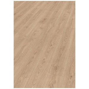 Egger Laminé NatureSense Aqua Treviso Chêne Taupe, sol stratifié résistant à l'eau aspect chêne clair.