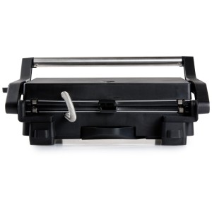 Grill elettrico multifunzione Domo DO9287G, argento e nero.