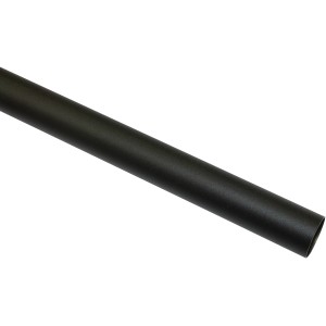 Gardinia Gardinenstange Industrial Home, Ø 25 mm, schwarz, 200 cm.