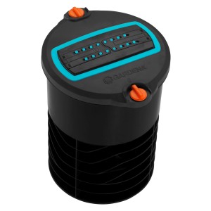 Gardena Sprinklersystem Arroseur escamotable OS 140, vue de dessus. Arroseur pour l'irrigation de la pelouse.
