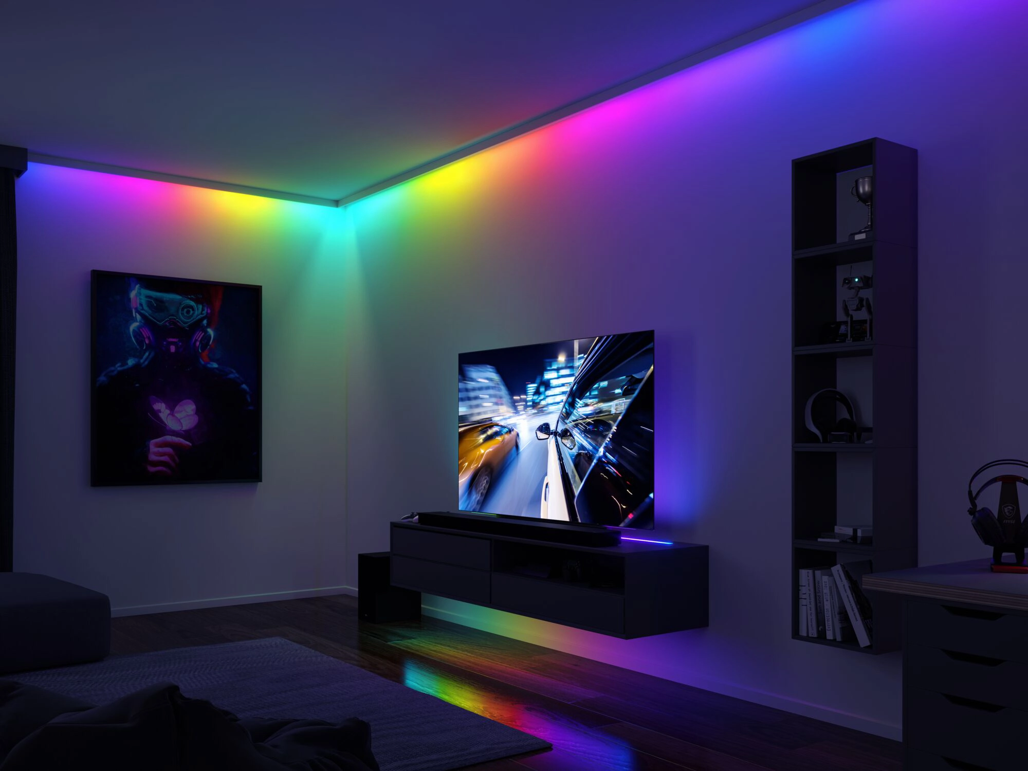 Paulmann EntertainLED Dynamic-LED-Strip-Set Länge 1,5 m kaufen bei OBI