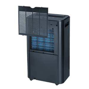 Déshumidificateur LE 250 avec filtre amovible pour une qualité d'air optimale.