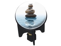 Waschbeckenstöpsel Pluggy Meditation Ø 3,9 x 6,5 cm