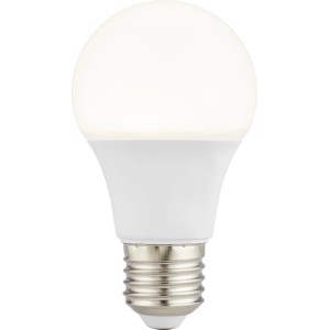 Lampadina LED E27 a globo, luce bianca neutra 4.000 K, 8,5 W. Ideale per ambienti domestici.