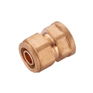 Raccord de transition Diaqua PEX 16 x 1/2IG en laiton pour tubes multicouches.