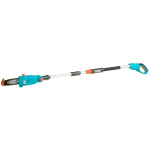 Gardena élagueuse télescopique à batterie TCS 20/18V P4A, élagueuse avec manche télescopique pour l'élagage des arbres.