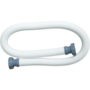 Tuyau de piscine Intex, 150 cm, blanc, flexible et vissable des deux côtés.