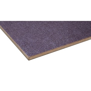 Pannello serigrafico in betulla, 9 mm di spessore, con superficie esagonale grigio scuro resistente.