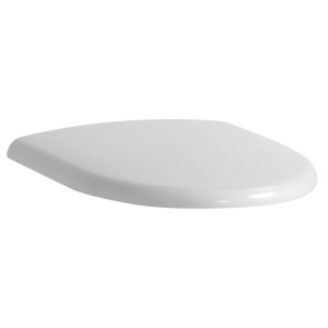 Sedile WC Laufen Moderna R bianco con coperchio e chiusura ammortizzata.