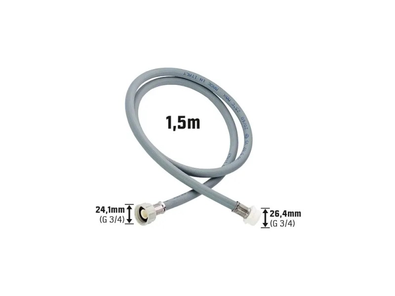Camco Propan-Schlauch Verlängerung 1,5m - 1/4 Zoll NPT Für Grill & Mobile Geräte